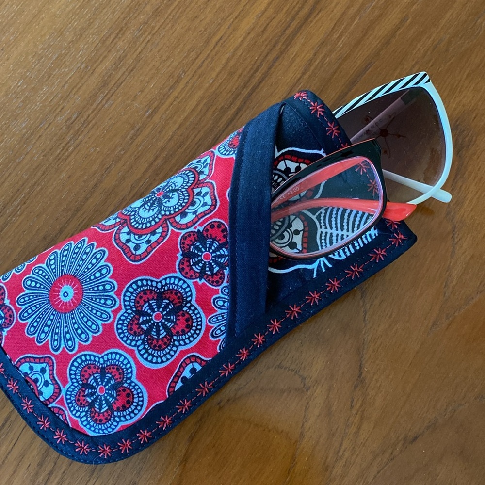 Handmade Double Eyeglass/Sunglass Case